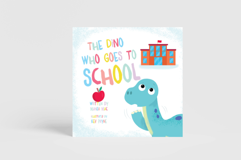 The Dino Who Goes to School cover
